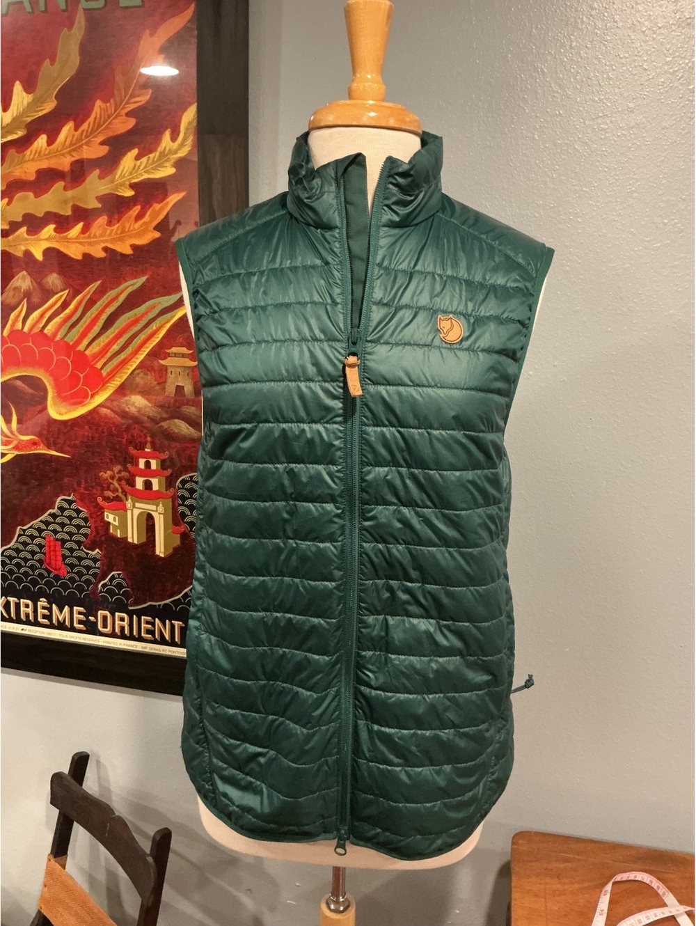 FjallRaven Abisko Padded Vest (M) Arctic Green